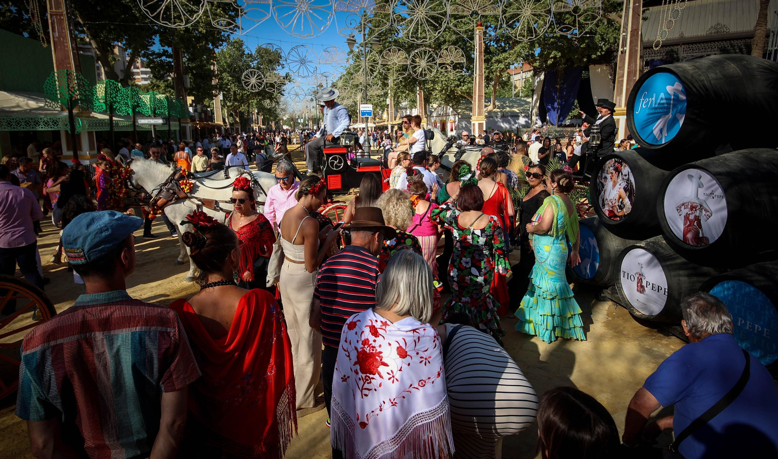 Búscate en las imágenes del viernes de la feria de Jerez 2023