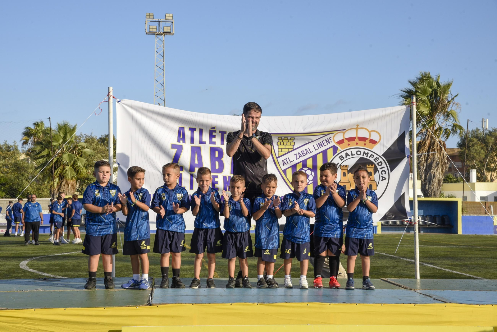 La presentación de los equipos de cantera del Zabal y la Balona, en imágenes
