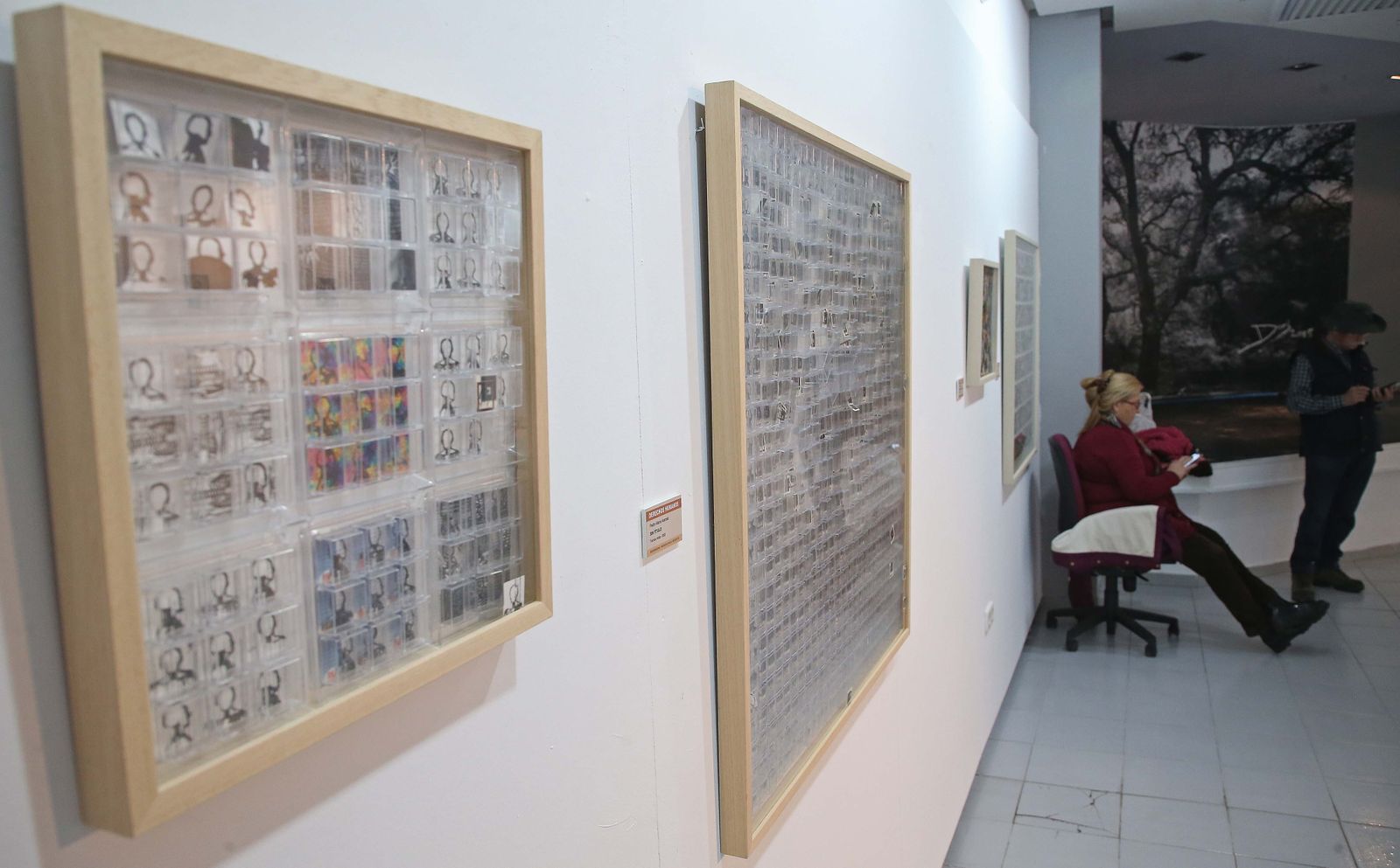 Fotos de la exposición colectiva 'Derechos Humanos' en Algeciras