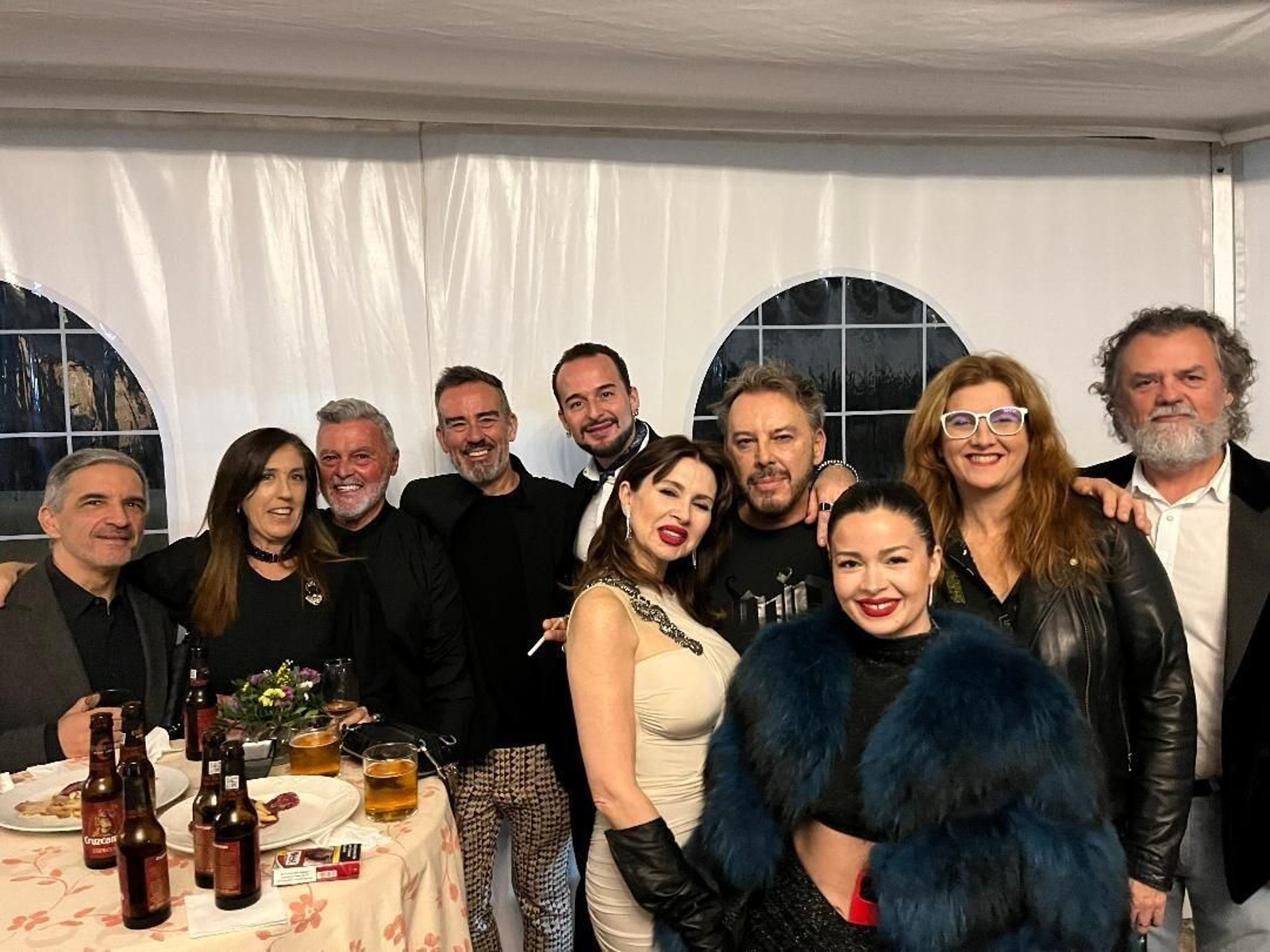 José  Ossorio, Verónica García, Fernando Villar, Lorenzo Herrera, Cristian Ortega, Manolo Odriozola, Karen Rey, Olga Tey y Jerónimo Paez.