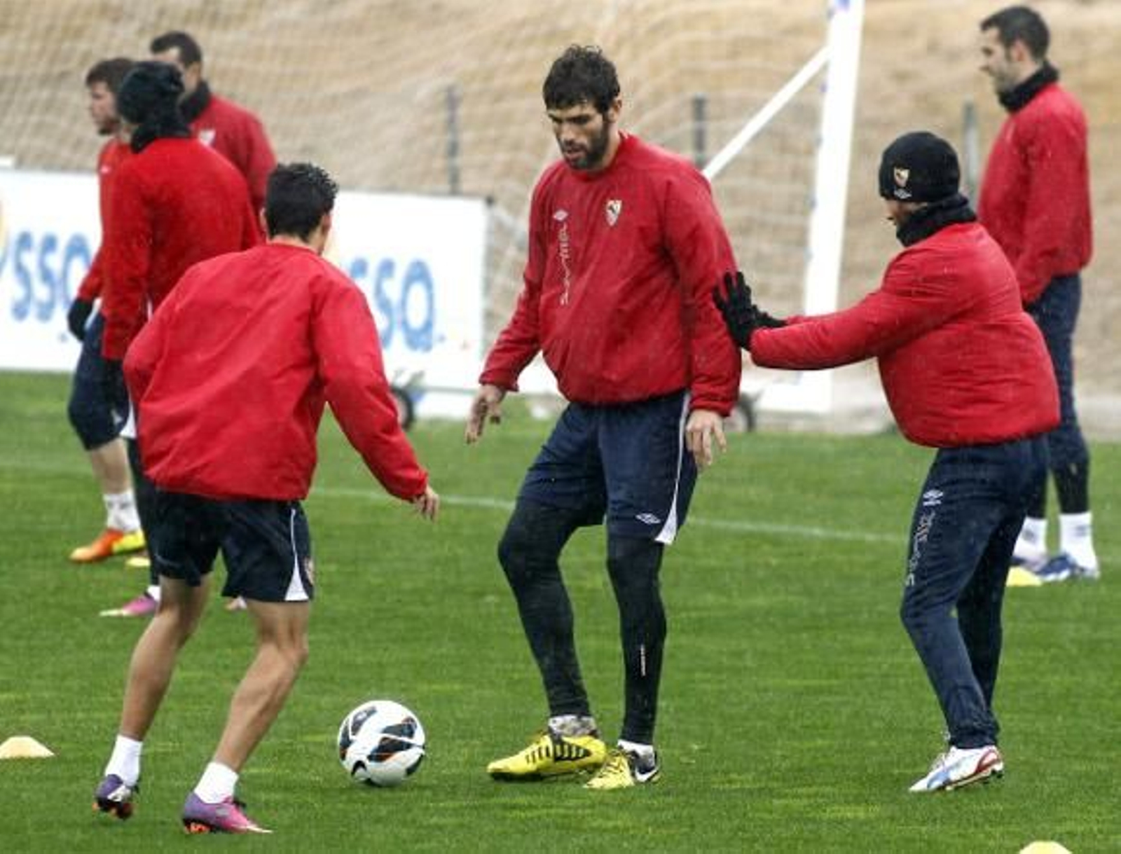 Fazio se recupera y trabaja con el grupo