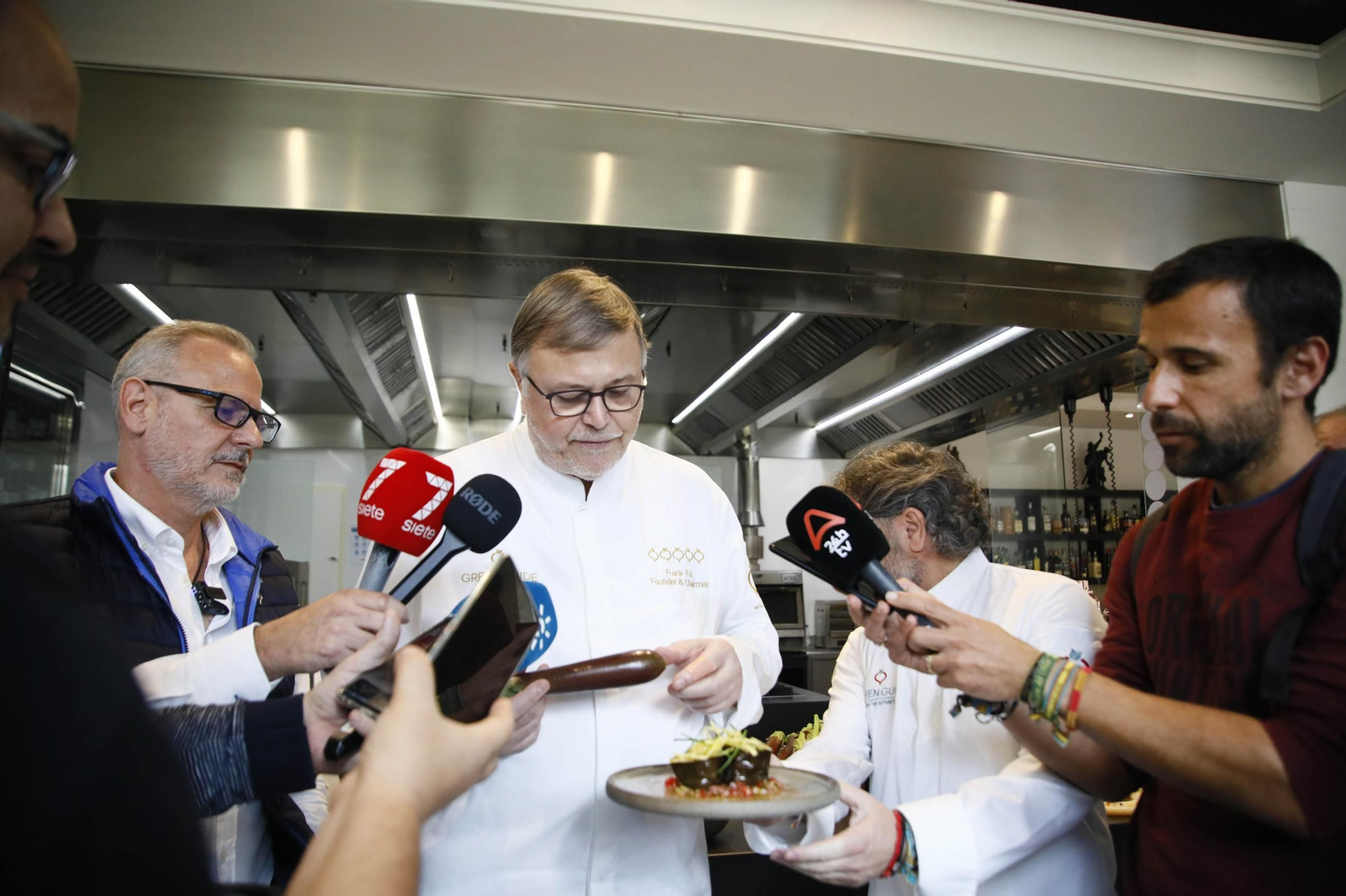 Las imágenes de una nueva variedad de berenjena en Almería