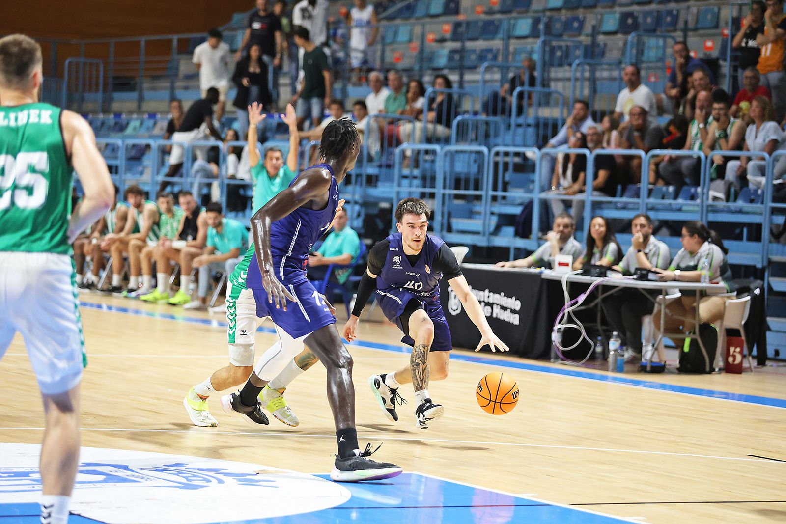 Imágenes del Ciudad de Huelva y el Real Betis en la Copa de España
