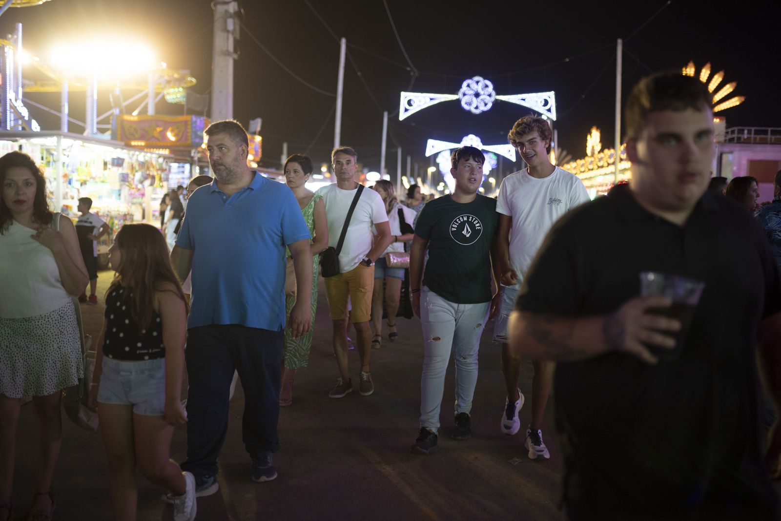 Colombinas 2022: Imágenes del ambiente en el primer día de Colombinas