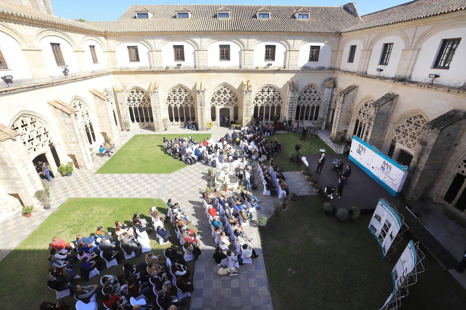 Imagen de la presentación de los proyectos elegidos por el Ayuntamiento para estos fondos en un acto celebrado en febrero.