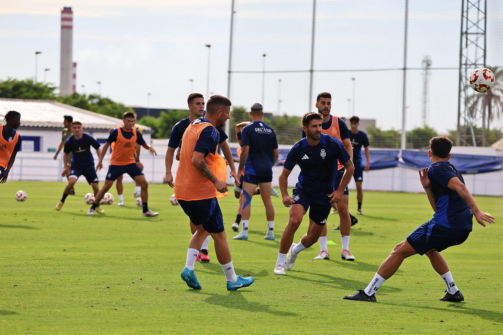 Entrenamiento del Recreativo de Huelva