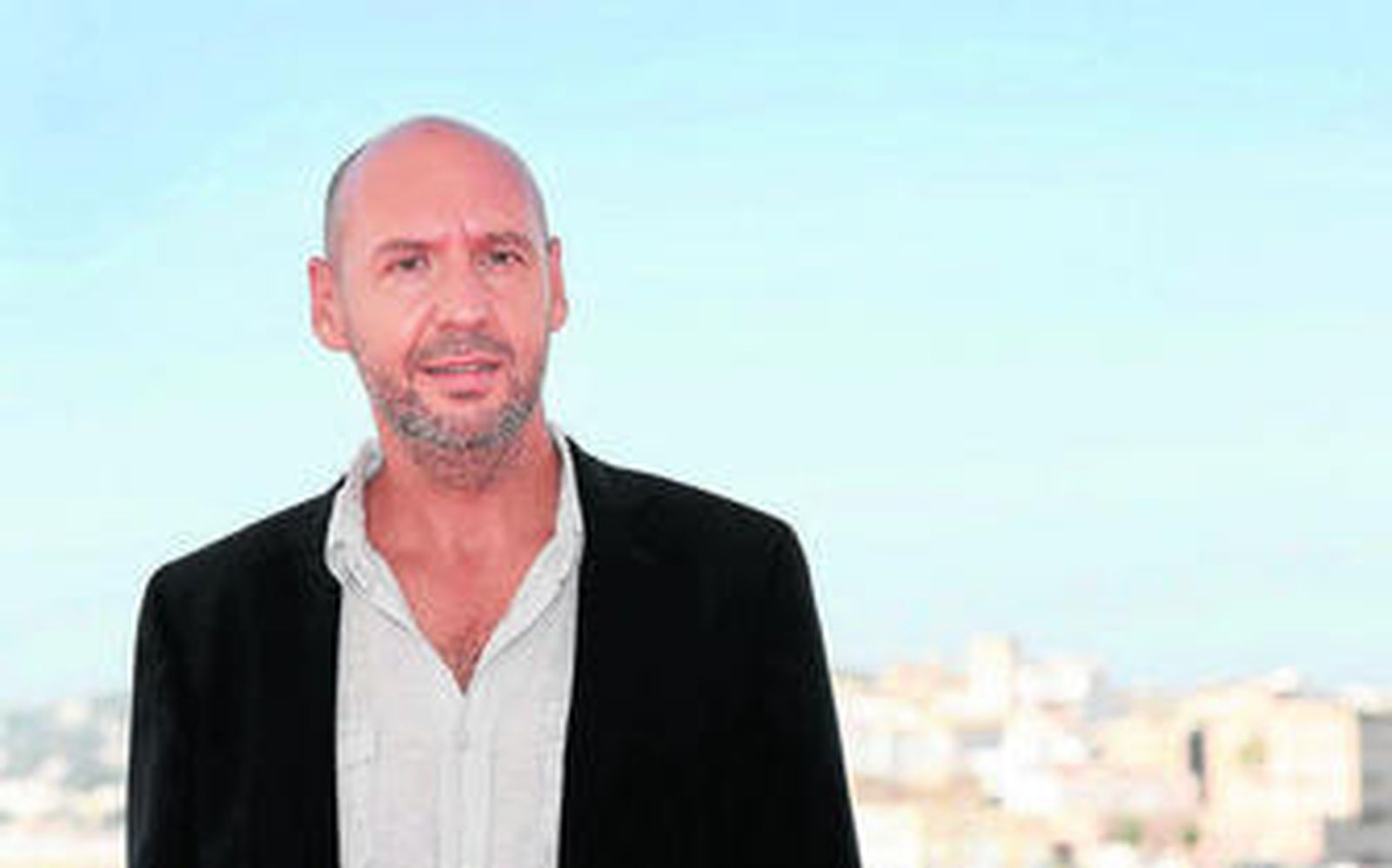 Balagueró, ayer, en la presentación de 'REC-4' en Sitges.