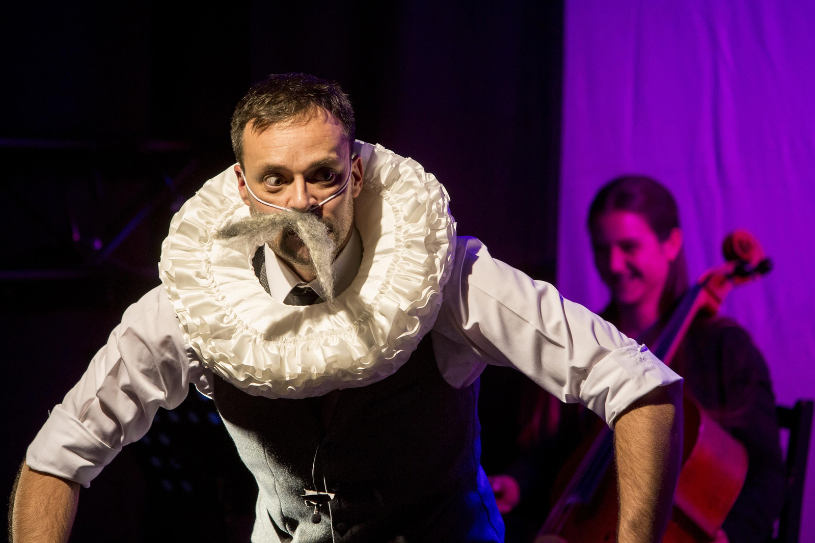 David García-Intriago en un momento de ‘Hambre’.