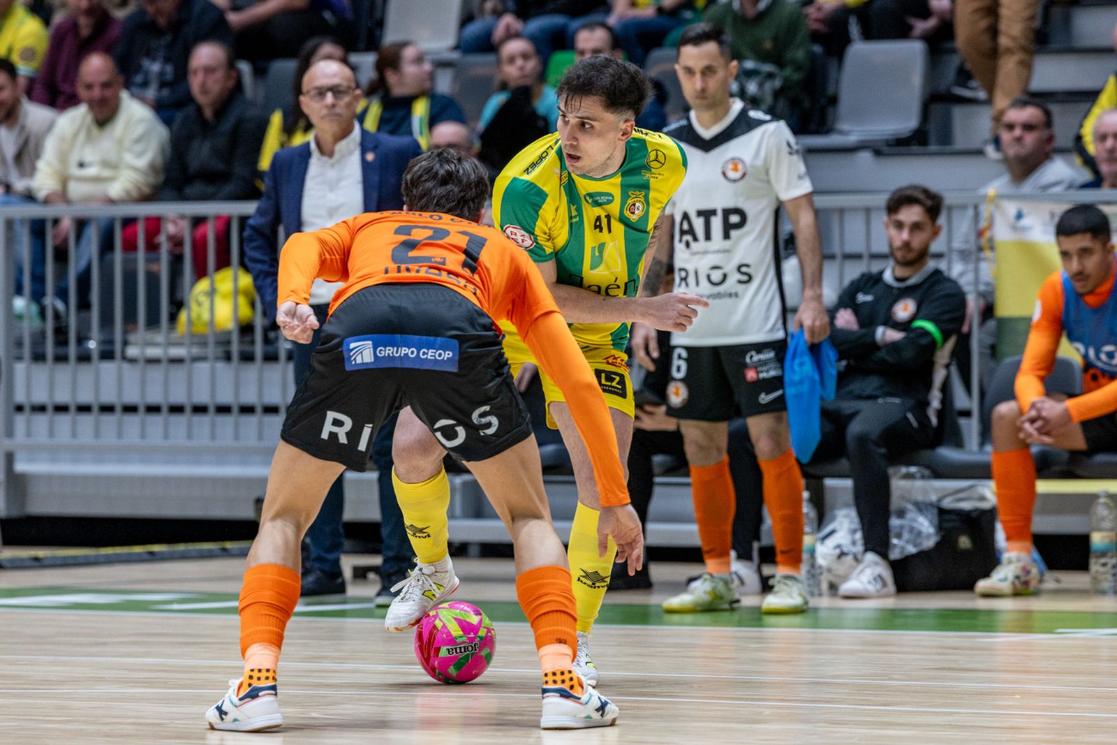 Las mejores imágenes del triunfo copero de Jaén Paraíso Interior frente a Ribera Navarra