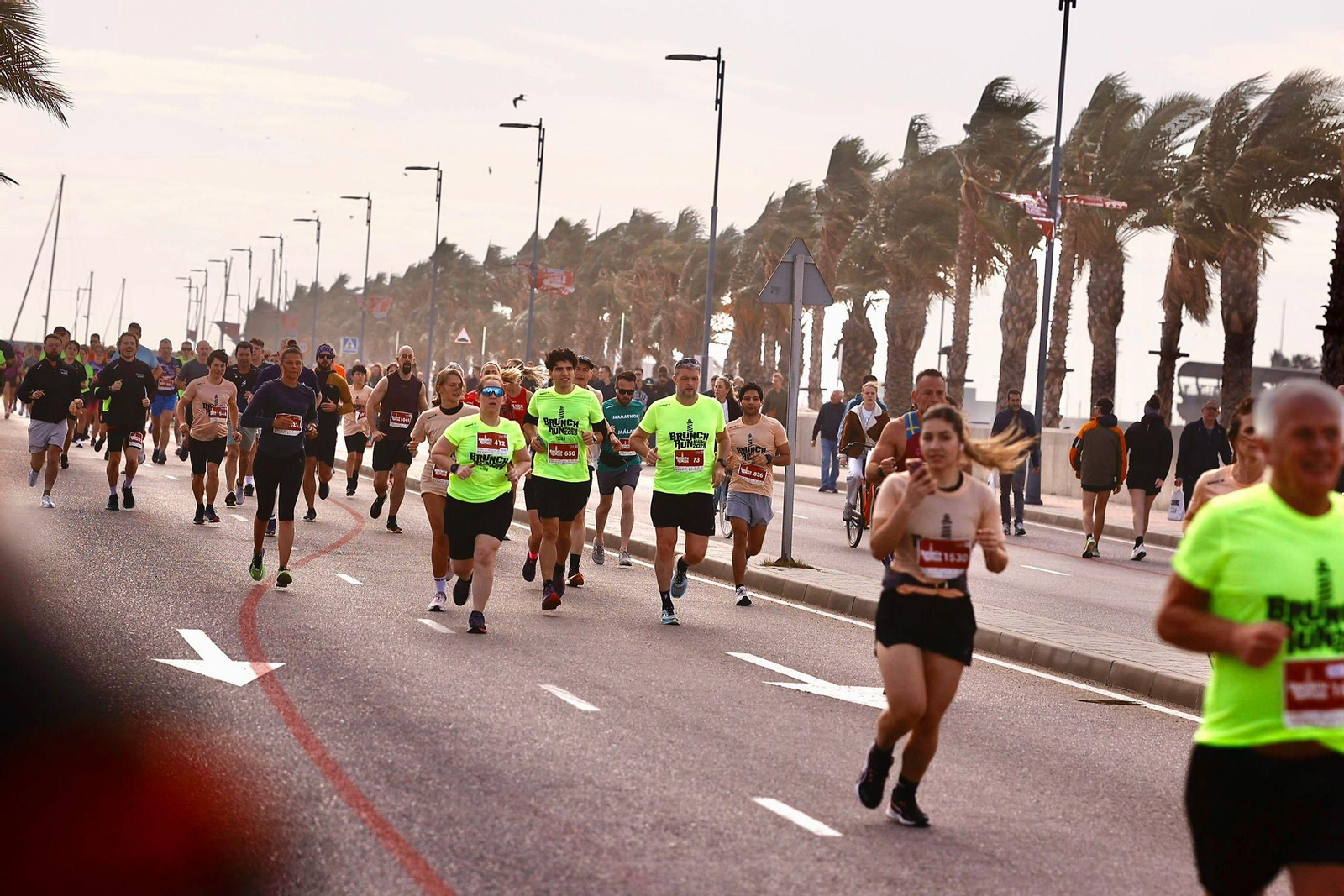 La Brunch Run del Maratón de Málaga, en imágenes