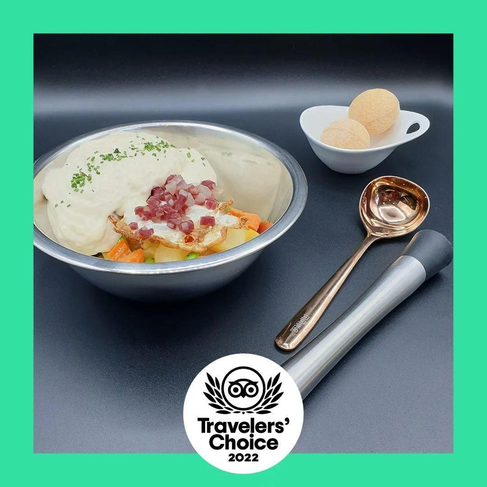 Ensaladilla Kiev frita de Matraca Bistró