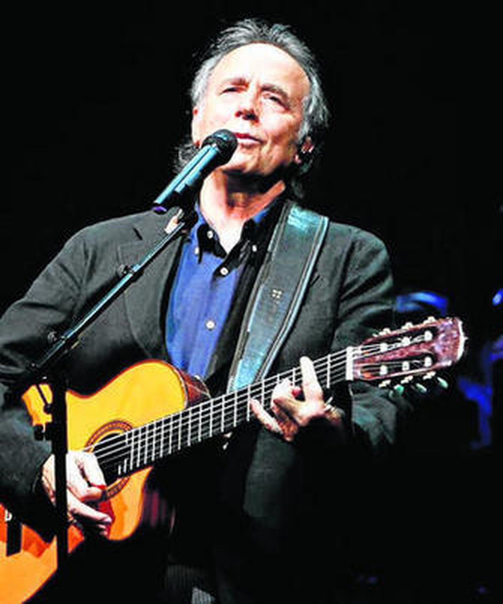 Más de 1.000 personas verán y escucharán hoy a Serrat.