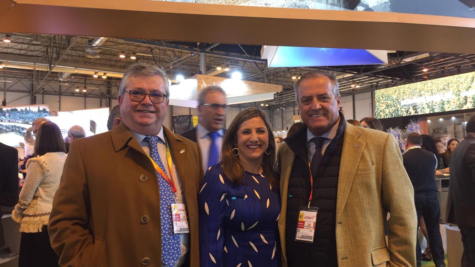 Los representantes de la Sociedad de Carreras de Caballos de Sanlúcar