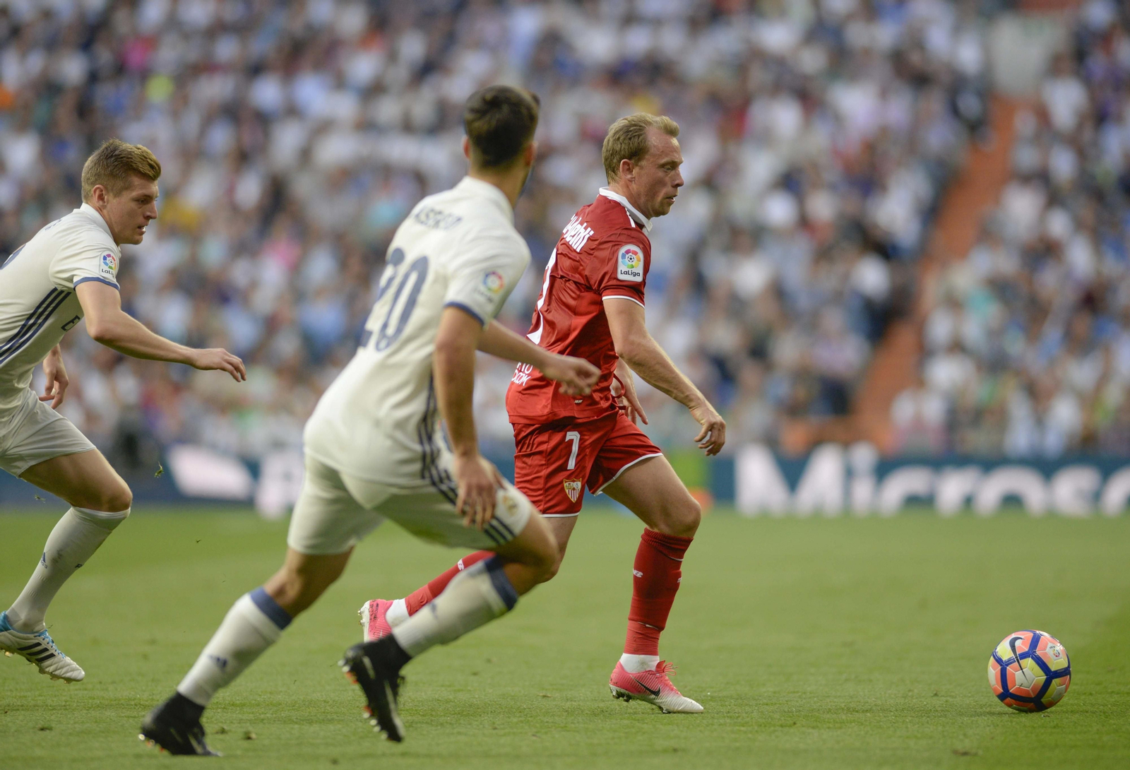 Las imágenes del Real Madrid-Sevilla