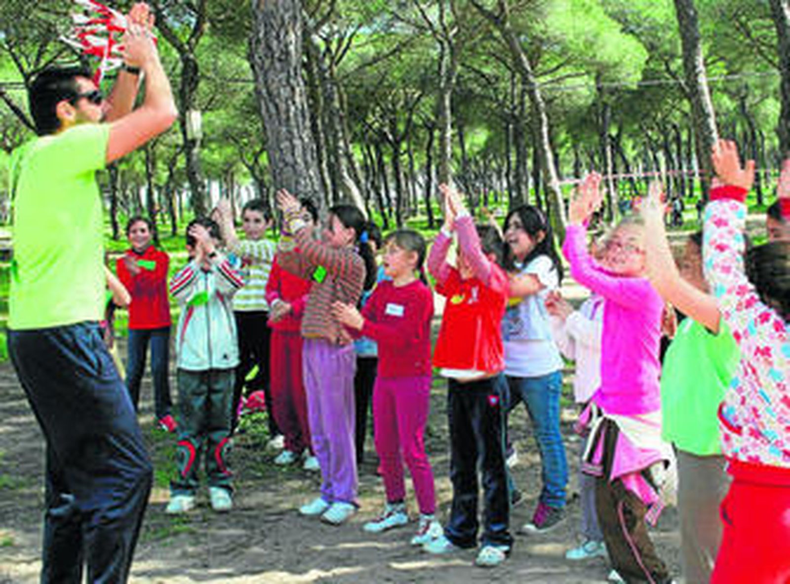 Los pequeños disfrutaron de una jornada muy divertida junto a sus compañeros.