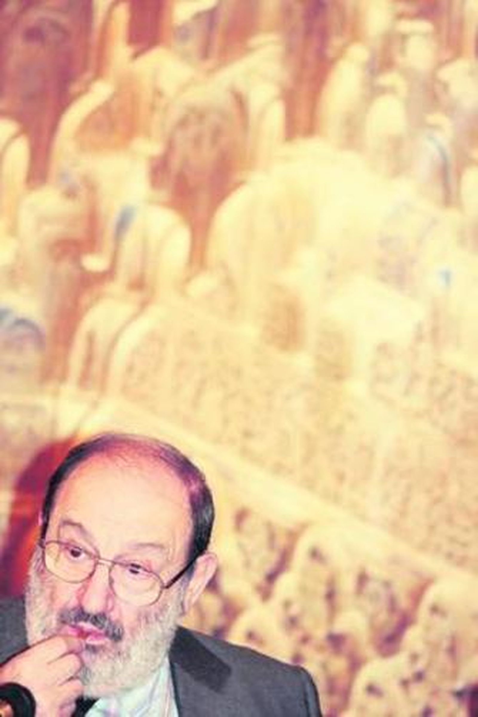 Eco, en la visita que realizó a Granada el pasado abril.