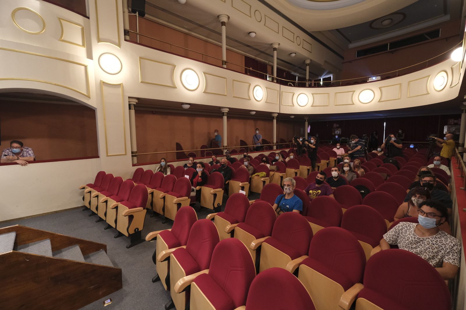 Presentación del programa de Interalmería TV "Almería Escena"