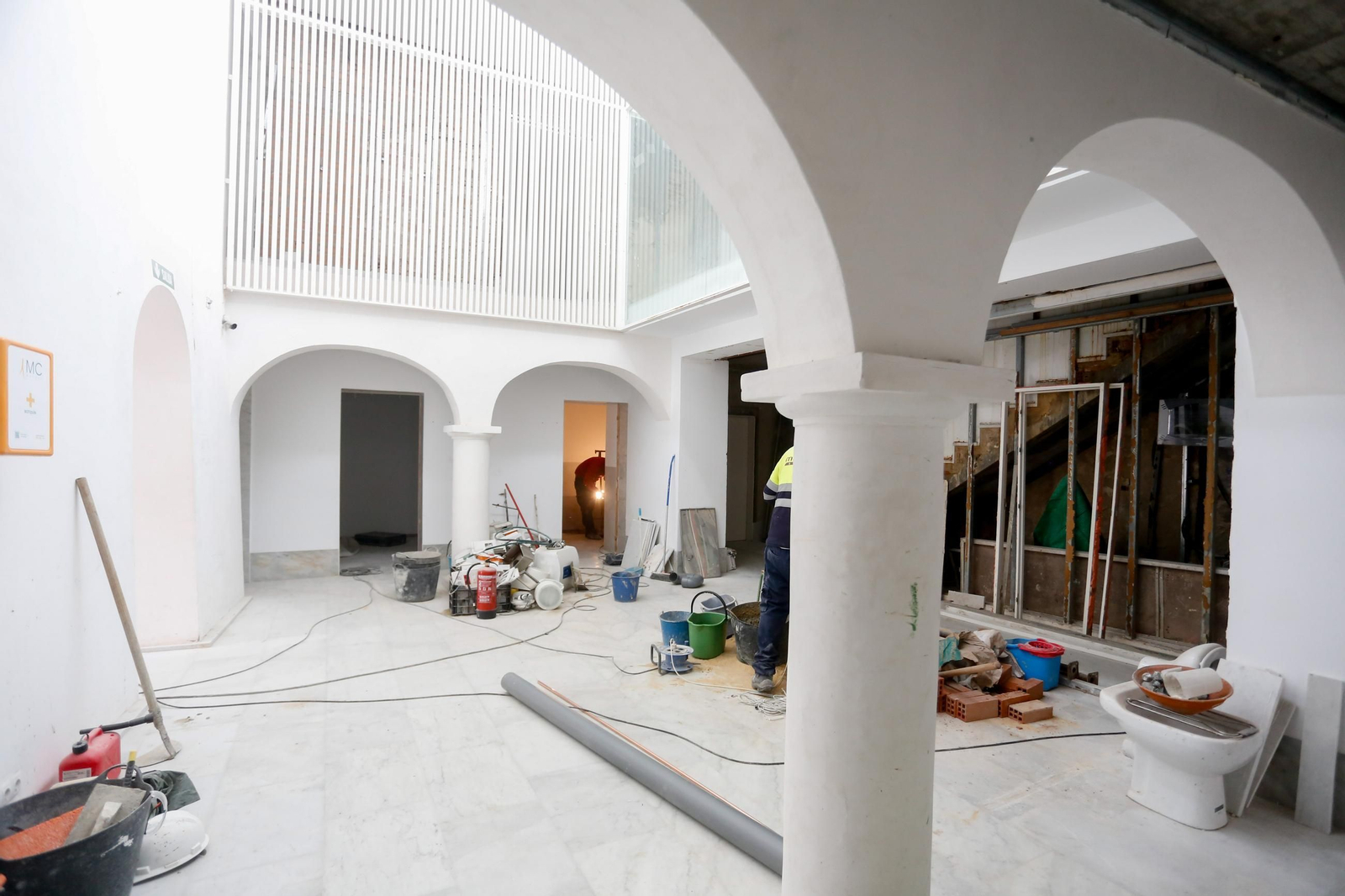 Fotos de la obra del futuro Alejandro Sanz Experience