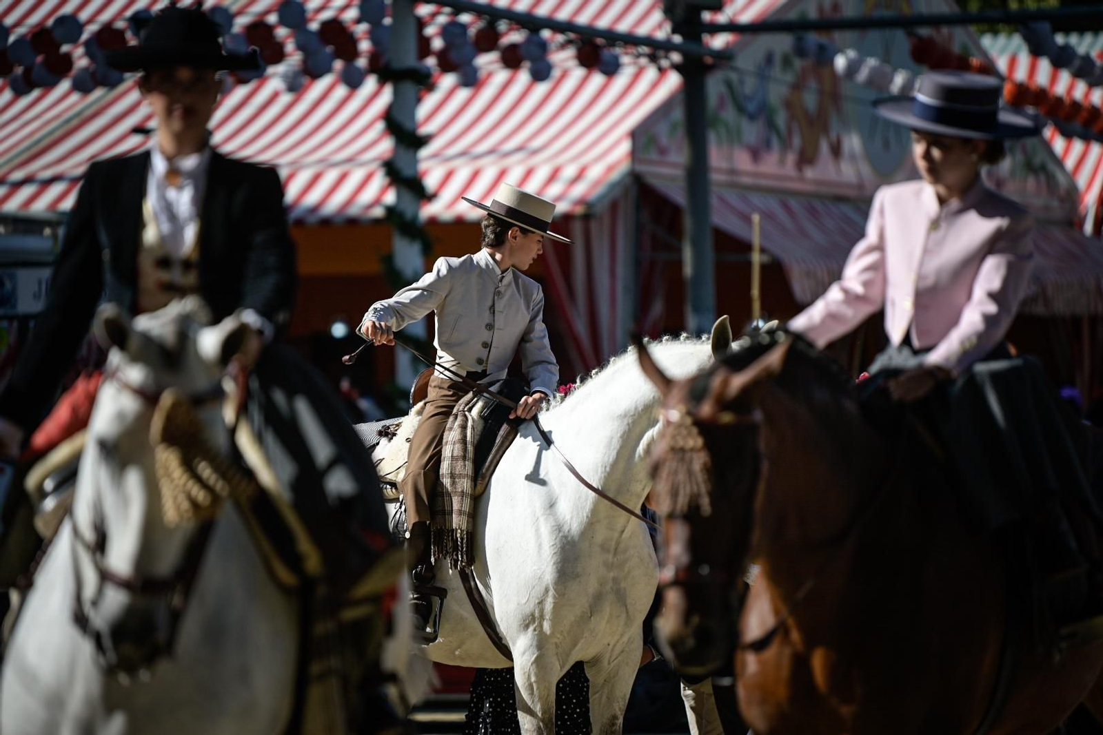 Ambiente de feria en el Real