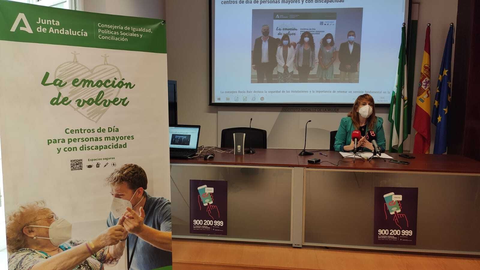 Ana Fidalgo durante la presentación de la campaña.