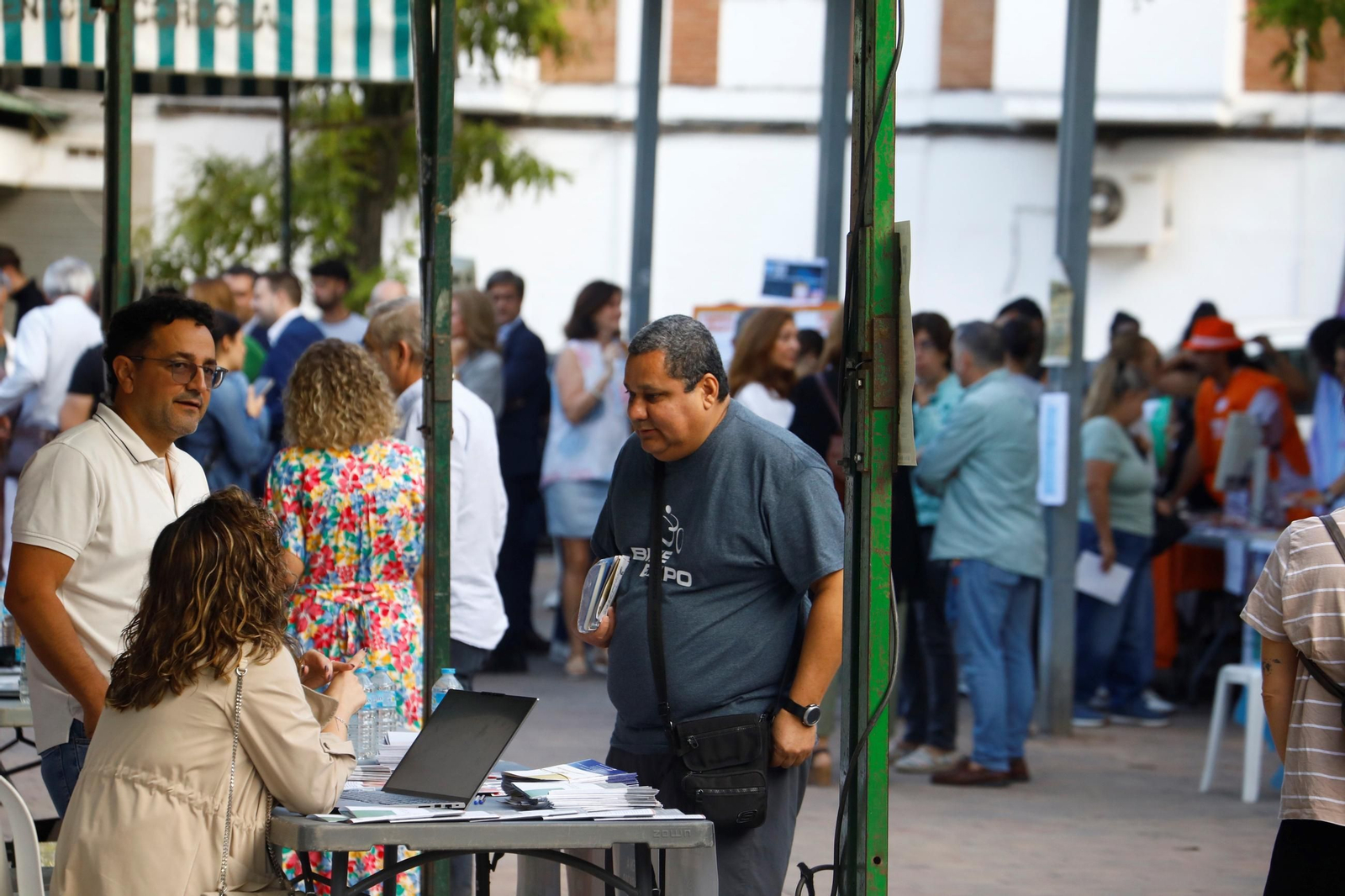 La I Feria de Empleo de Distrito Sur, en imágenes
