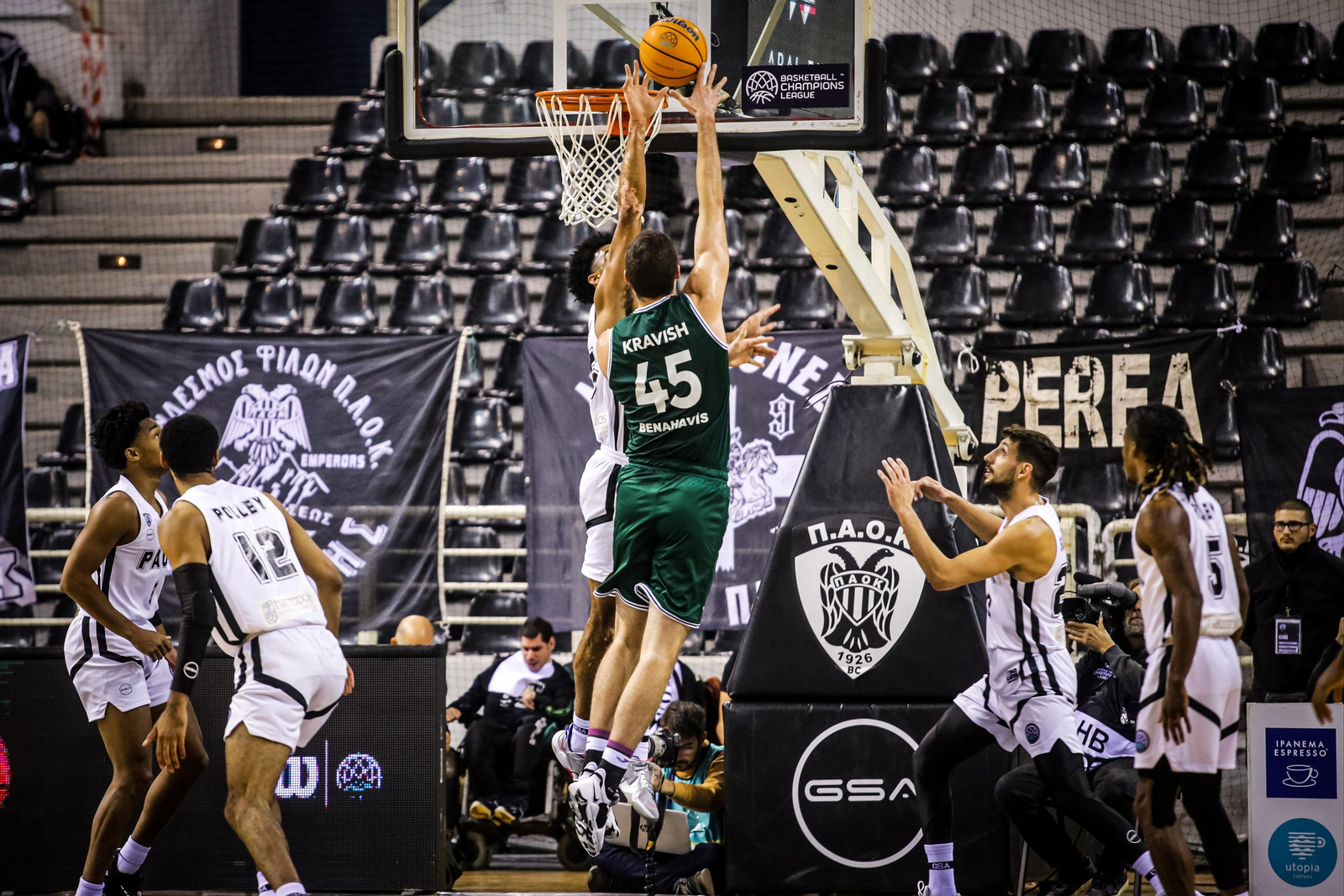 El PAOK - Unicaja, en fotos