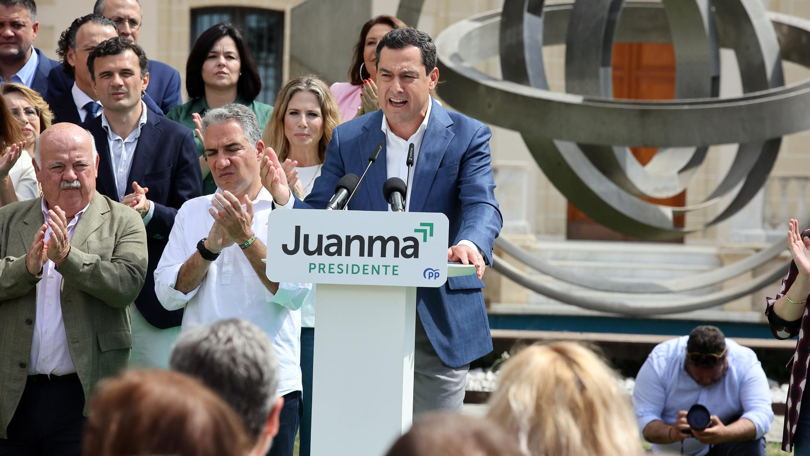 Juanma Moreno en Jerez