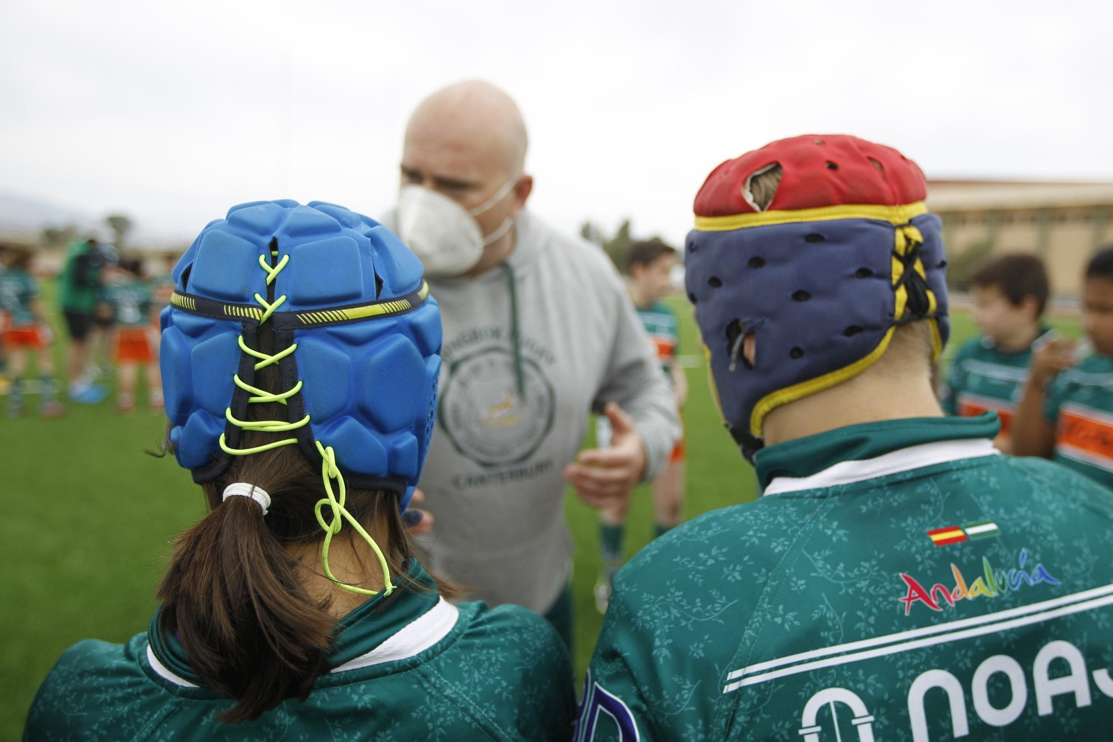 Fotogalería rugby sub-12 andaluz en la Base de La Legión. Viator (Almería)