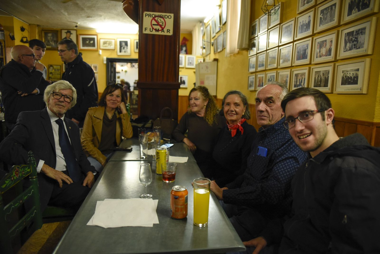 Las fotos de la tertulia sobre el Carnaval línense de la Peña Flamenca