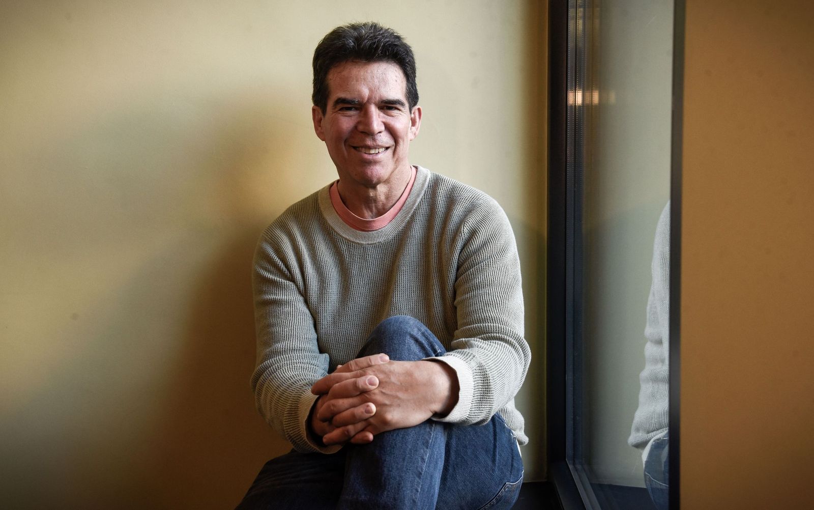 Edmundo Paz Soldán, fotografiado hace unas semanas en Sevilla.