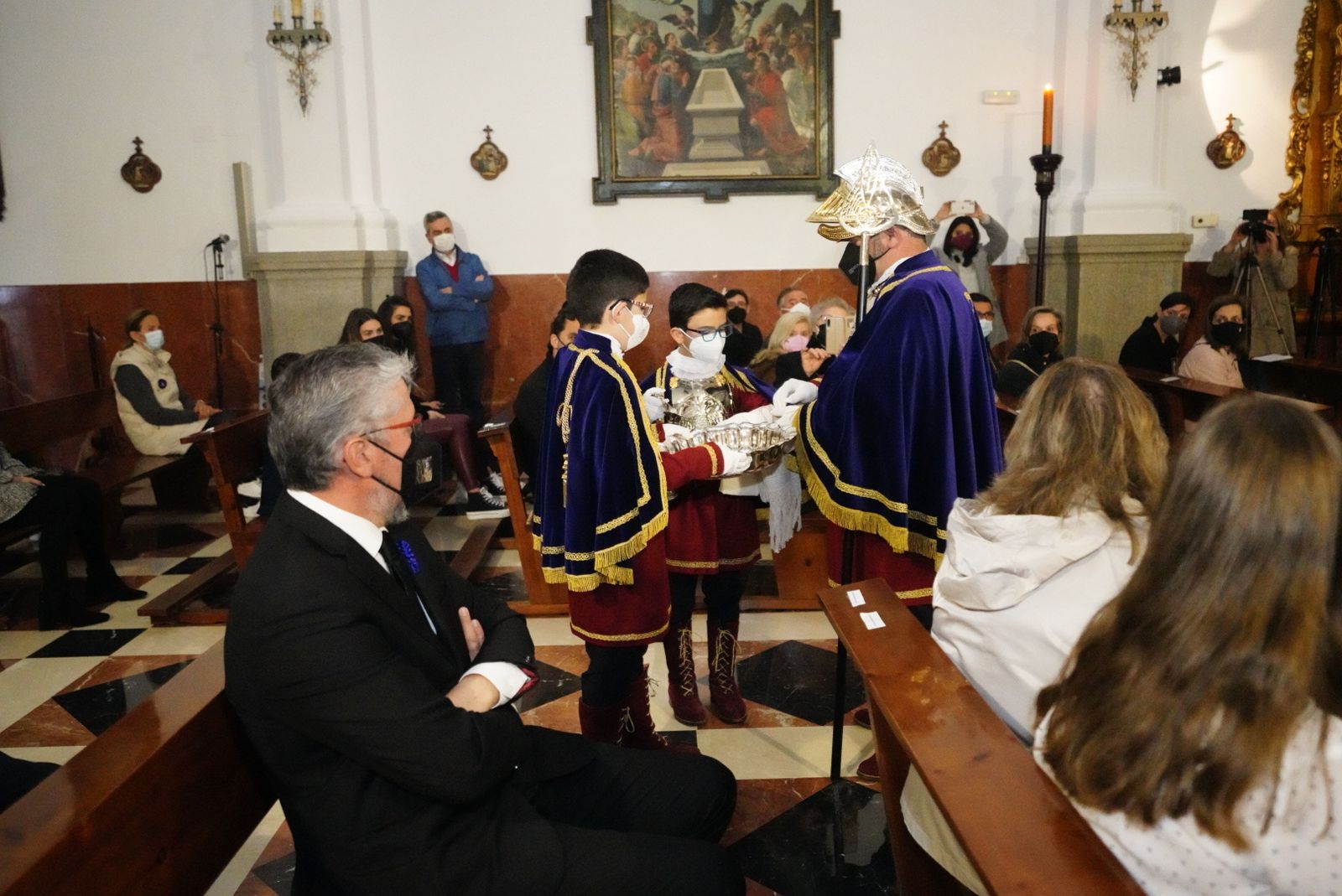 POZOBLANCO. El Prendimiento, los Sayones.