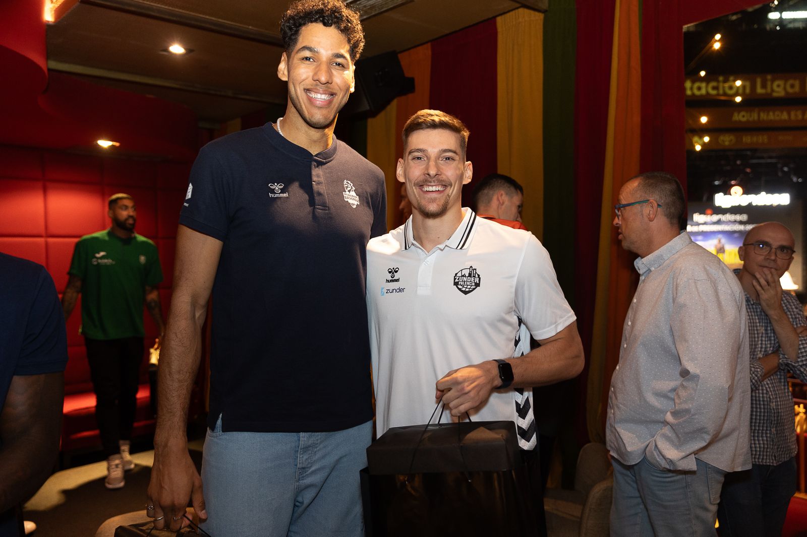 Felipe Dos Anjos, en la presentación de la ACB