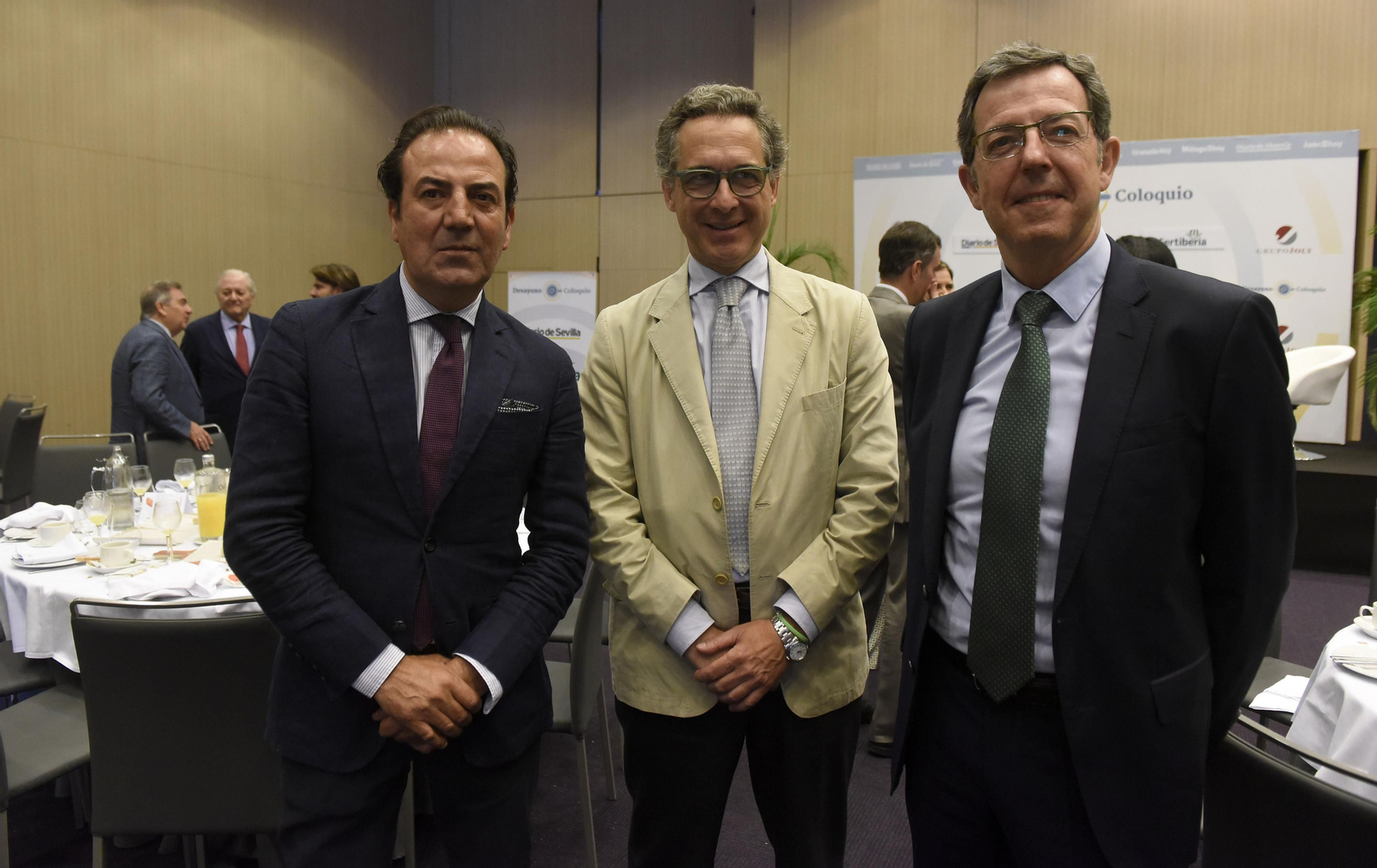 Estanislao Martínez, Pedro Parias y Alfredo Segura