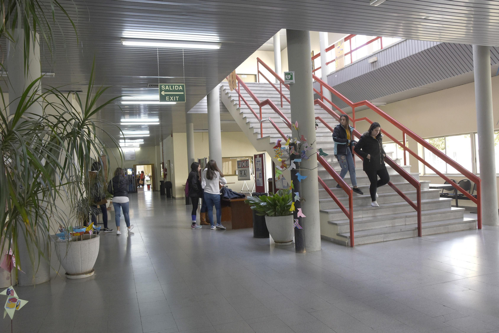 Alumnos de la UCO en la Facultad de Ciencias de la Educación.