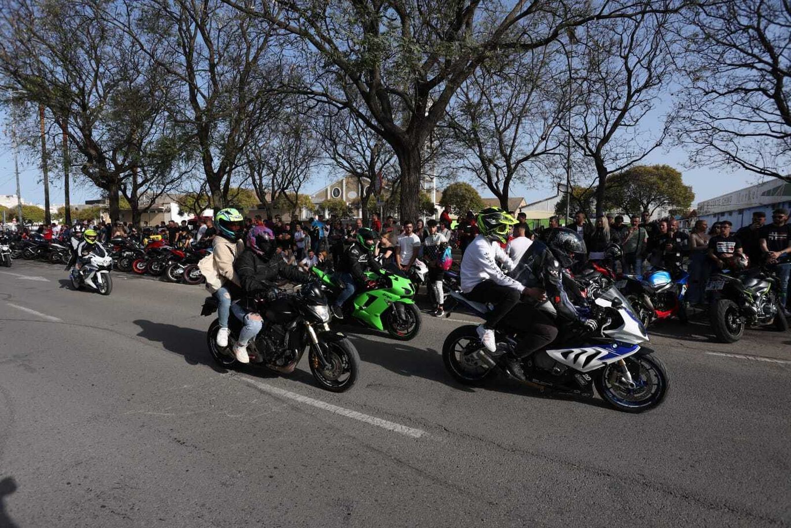Ambiente motero del viernes del Gran Premio de MotoGP en Jerez