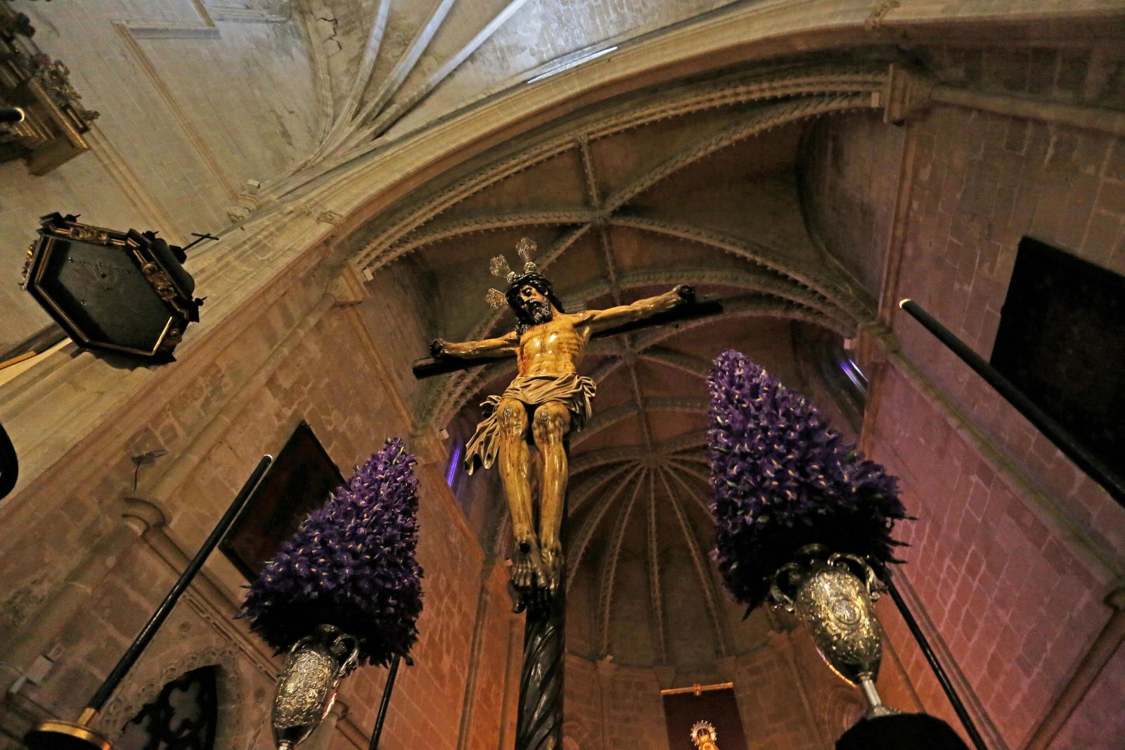 Santísimo Cristo de la Esperanza de la hermandad de la Veracruz en San Juan de los Caballeros.