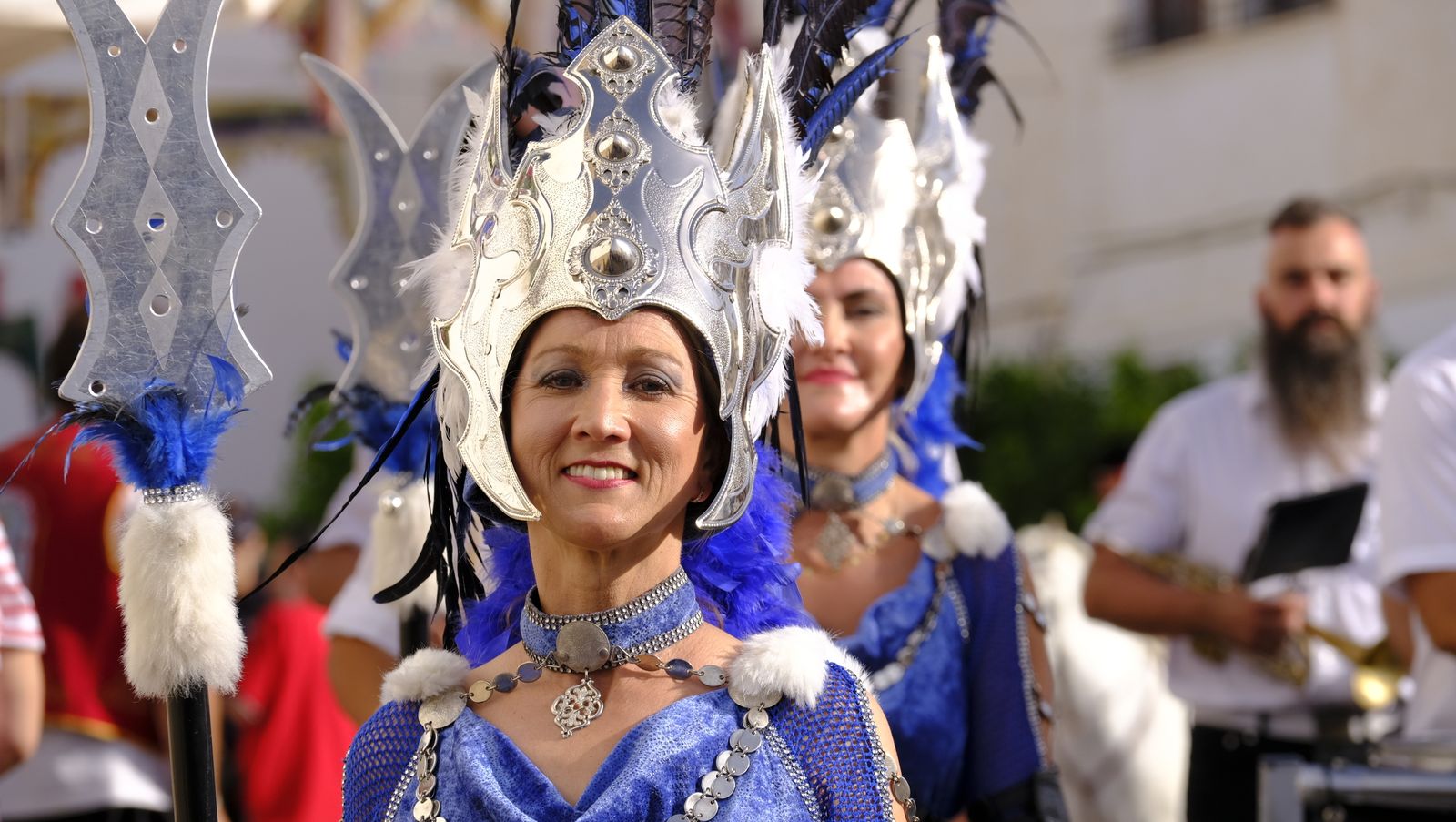 Imágenes del desfile de Moros y Cristianos de Mojácar