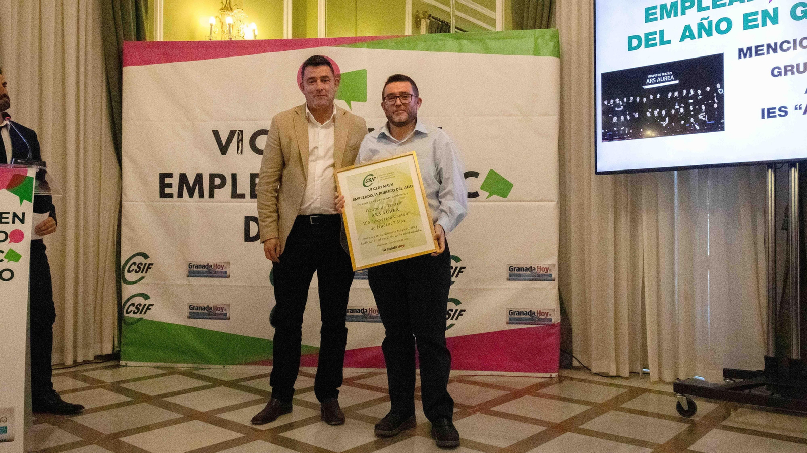 Las mejores imágenes del VI Certamen del Empleado Público del Año