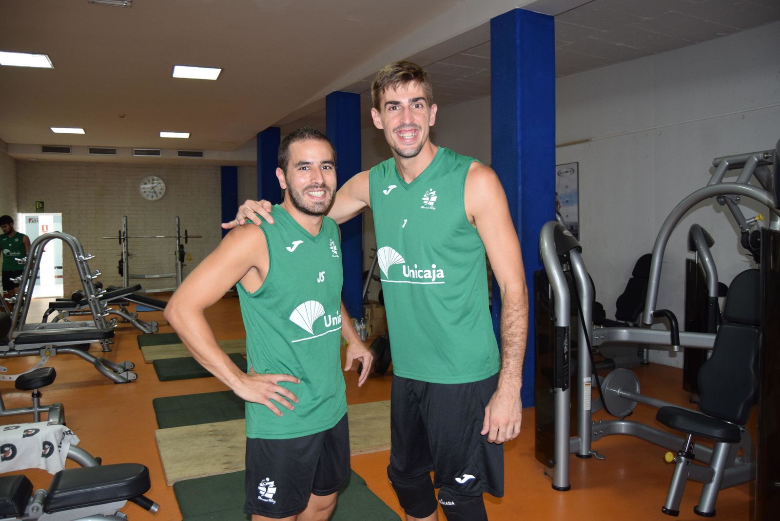 Almansa -derecha- espera un gran año a las órdenes de Berenguel.