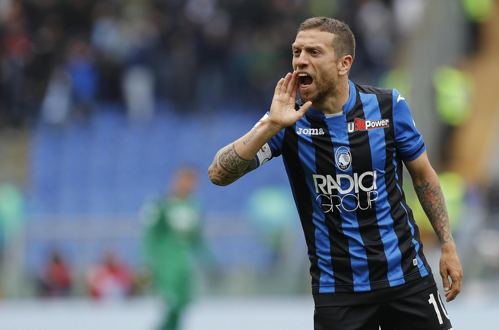 Papu Gómez, durante un partido con el Atalanta.