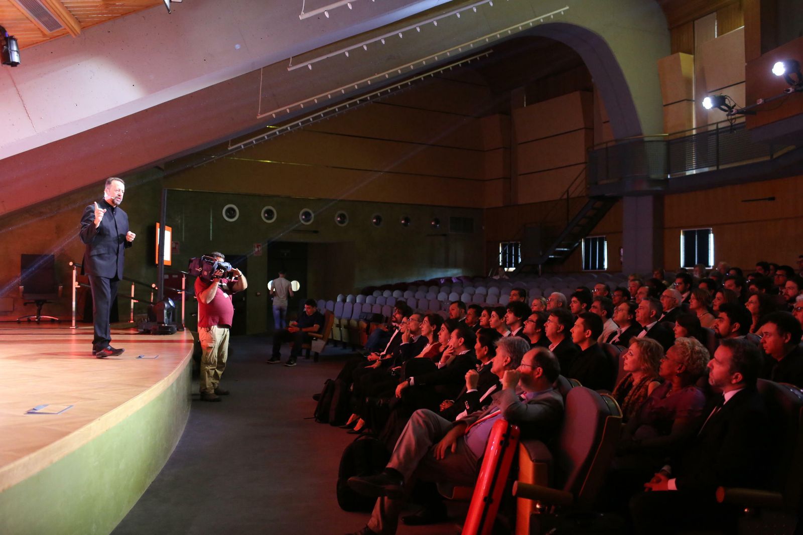 Inauguración de la Cumbre Mundial de Directores de Orquesta en Huelva.