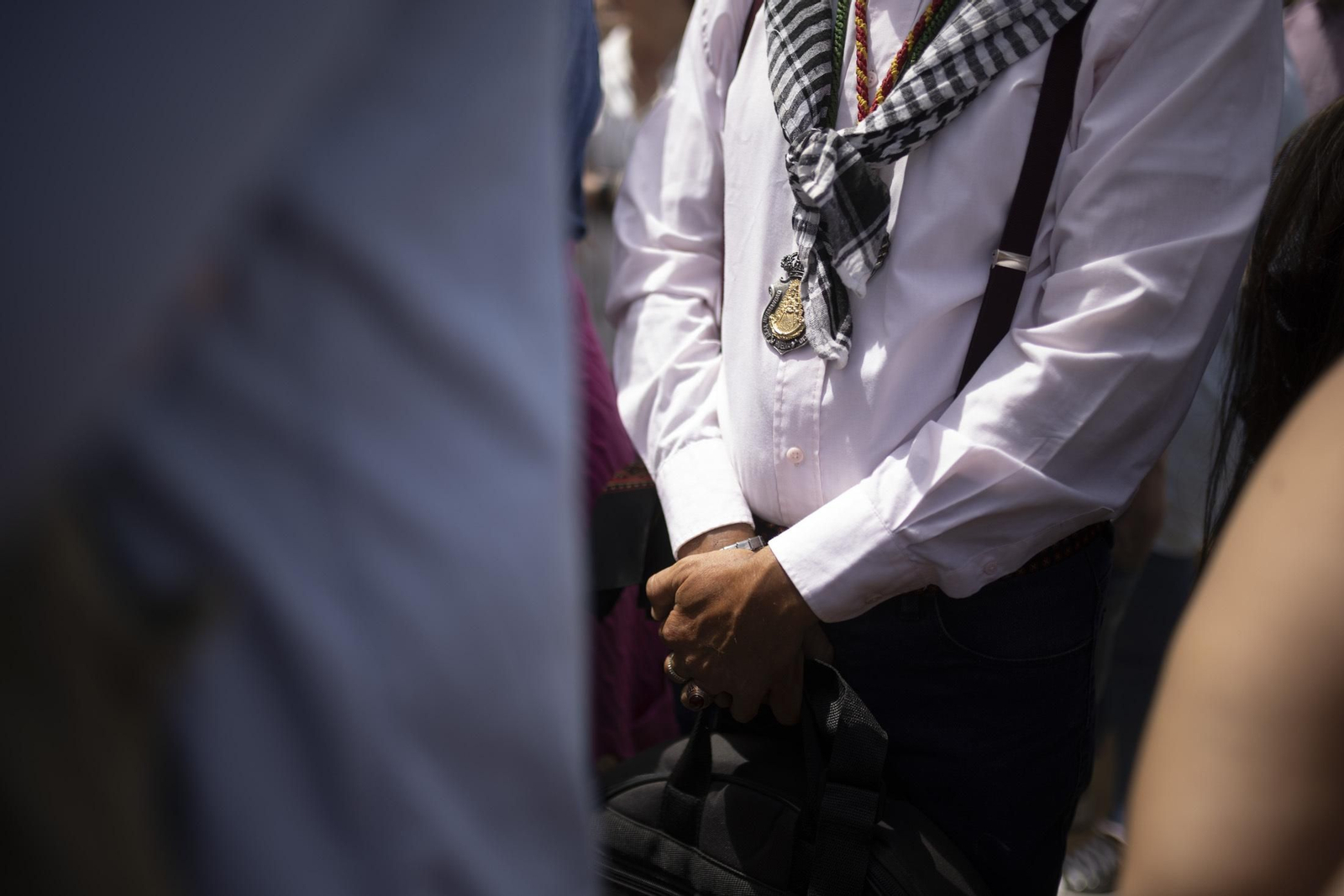 Las mejores imágenes de la procesión de la Virgen del Rocío en la aldea
