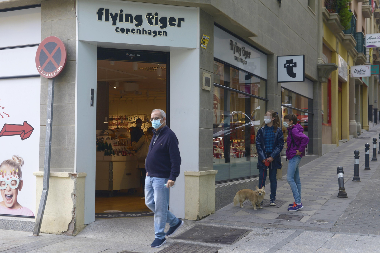 Fotos del centro de Algeciras en el primer fin de semana de Noviembre