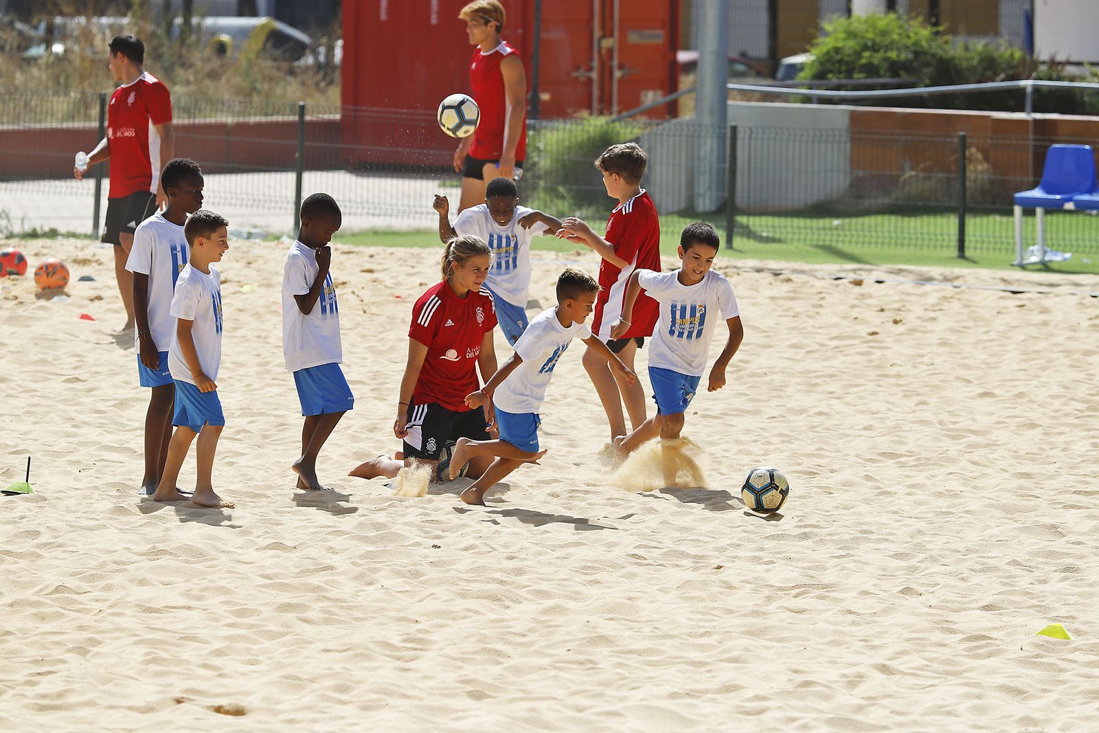 Imágenes del Campus Recreativo de Huelva Fútbol Playa