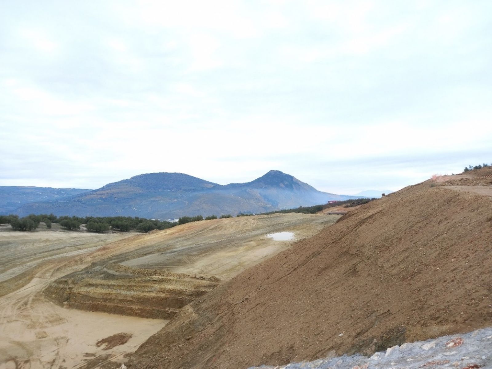 Tramo Riofrío-Vista desde PK 203+600