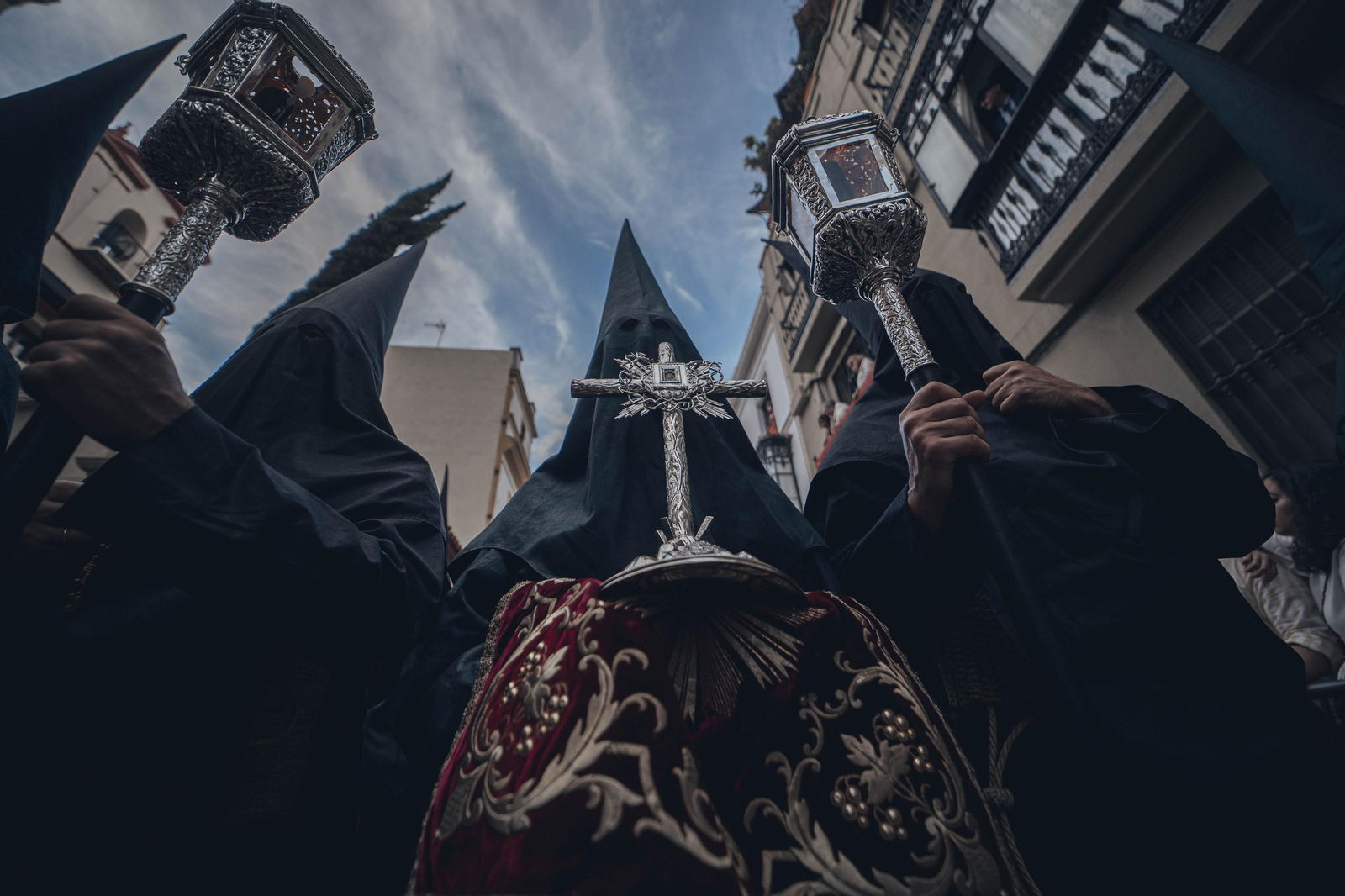 Las imágenes de la Hermandad de la Veracruz en la Semana Santa de Sevilla 2023