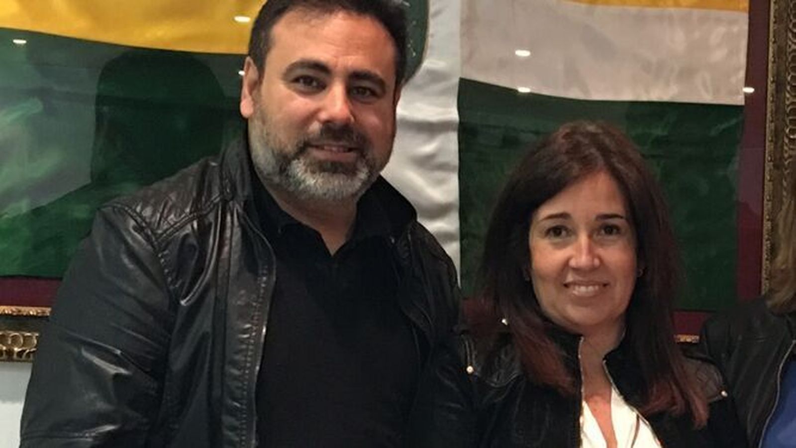 El portavoz de Cs en Bormujos, Manuel Romero, y la también concejal de la formación, Cira de la Cruz.