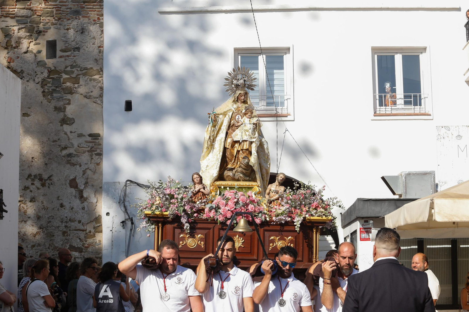 Fotos de la procesión de la Virgen del Carmen en Tarifa