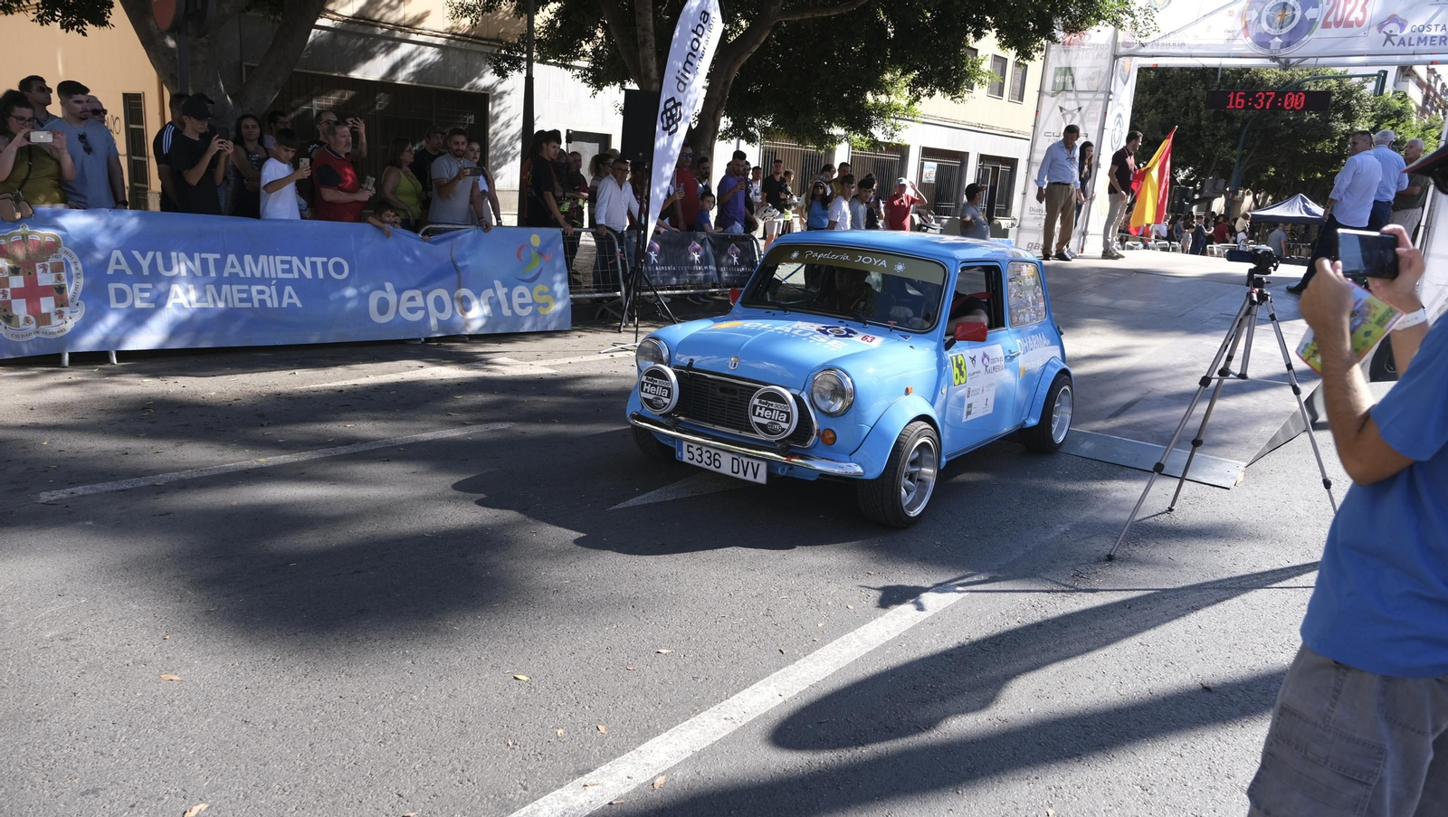 Imágenes de la salida del Rallye Costa de Almería
