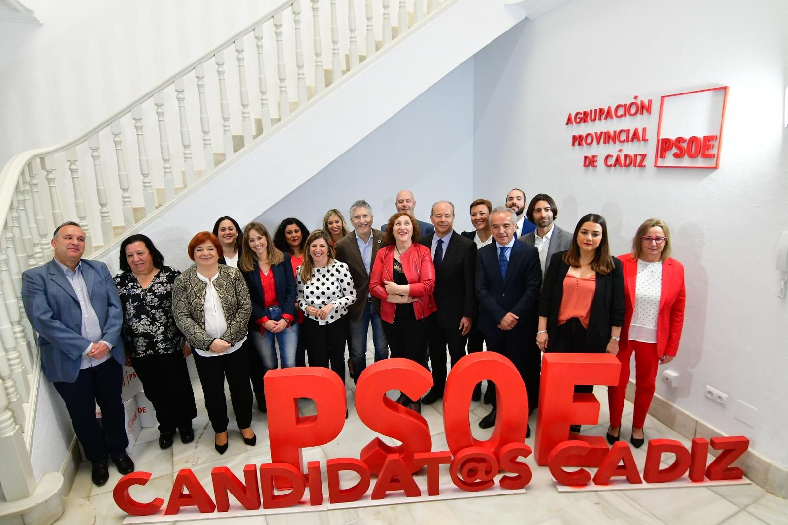 Irene García no tuvo más remedio que poner buena cara en la presentación de las listas del PSOE al Congreso y al Senado impuestas por Ferraz en su totalidad para las generales de abril de 2019.